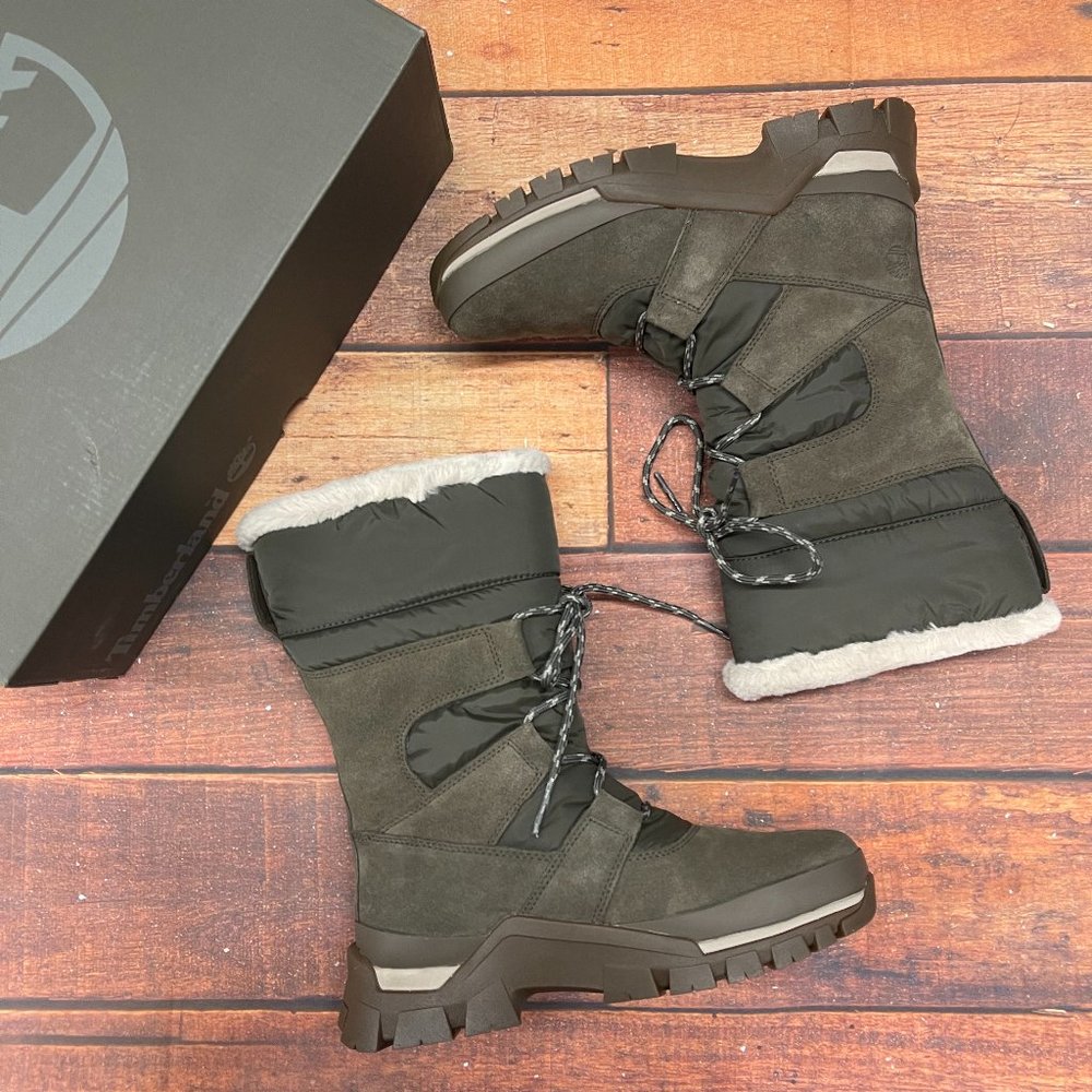 Timberland Women's Jenness Falls Waterproof Insulated Snow Boots